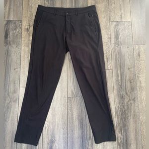 Lululemon Black ABC men’s pants size 36.